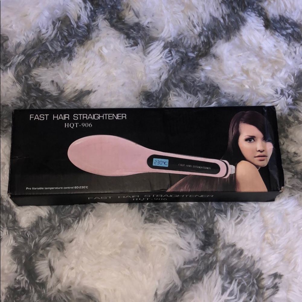 Fast Brush Hair Straightener